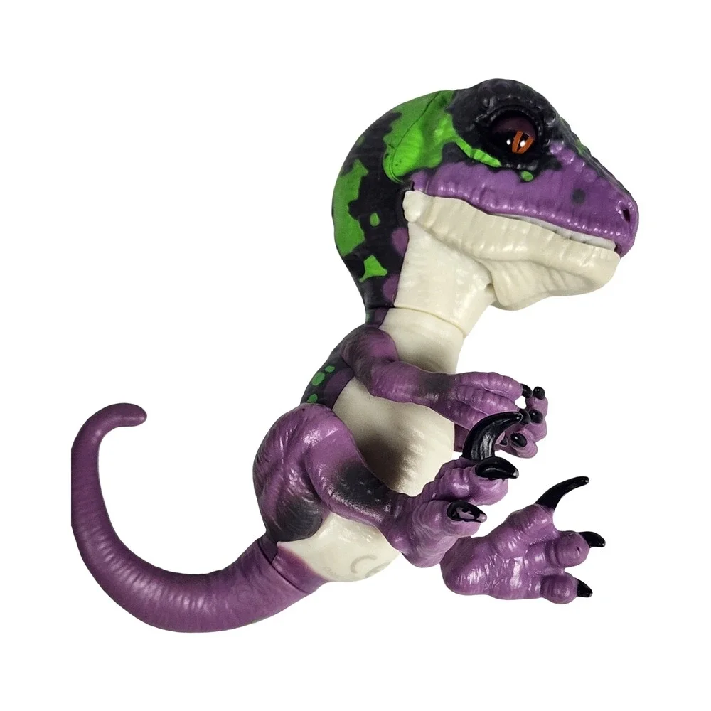 WowWee Fingerlings Untamed Raptor Purple‎ Green Interactive Dinosaur Toy 2018